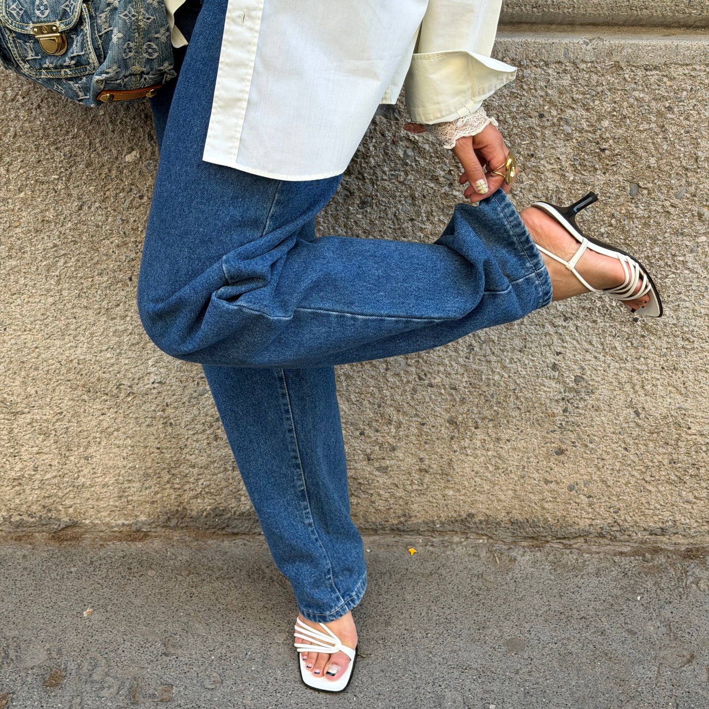 Balenciaga White Sandals 38