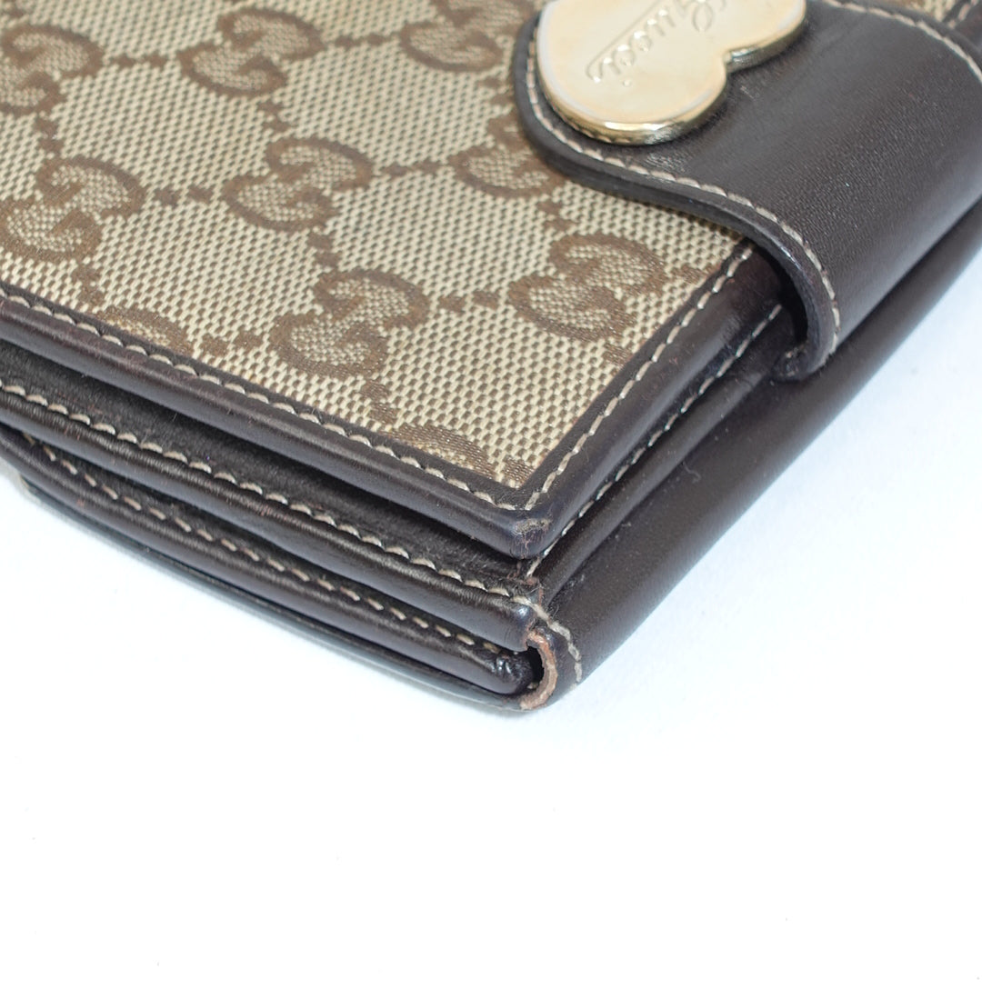 Gucci Brown Monogram Wallet