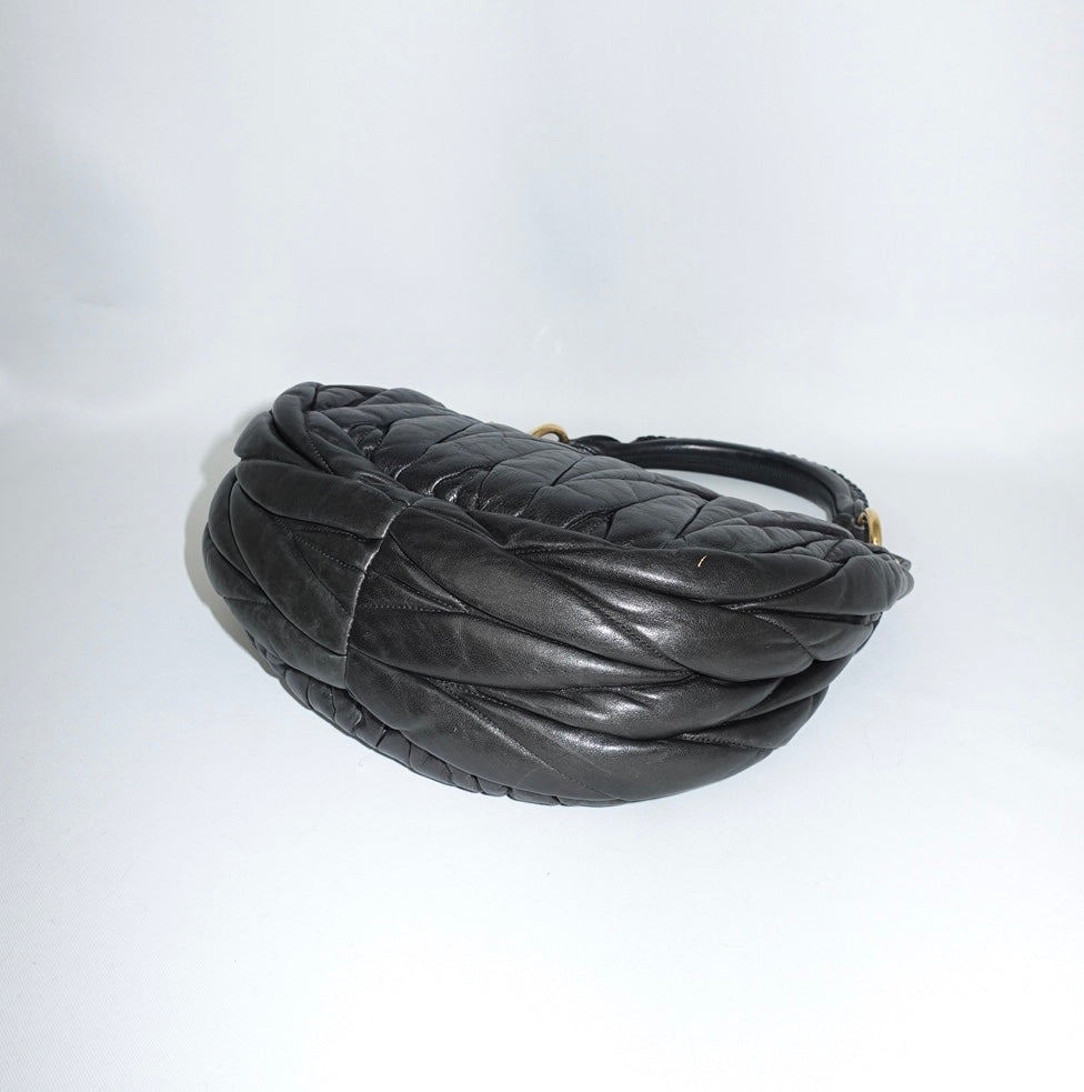 Miu Miu Matelassé Coffer Bag