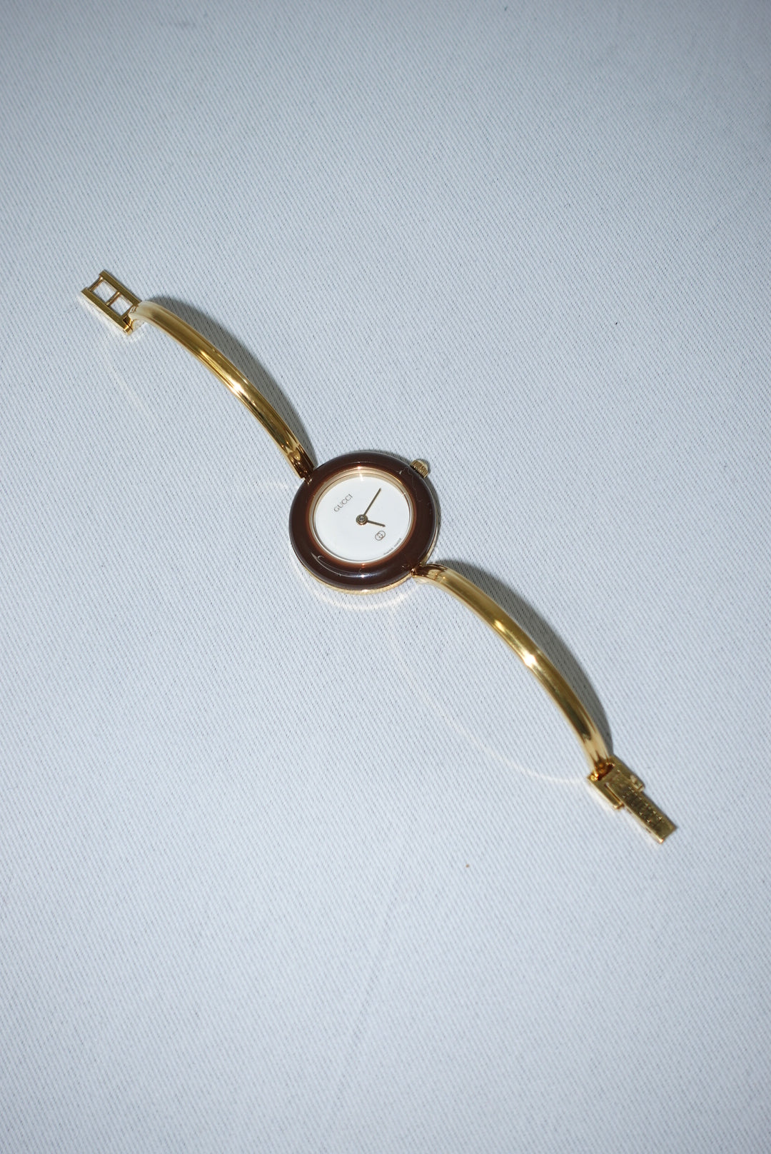 Gucci Bezel Gold Bracelet Vintage Watch