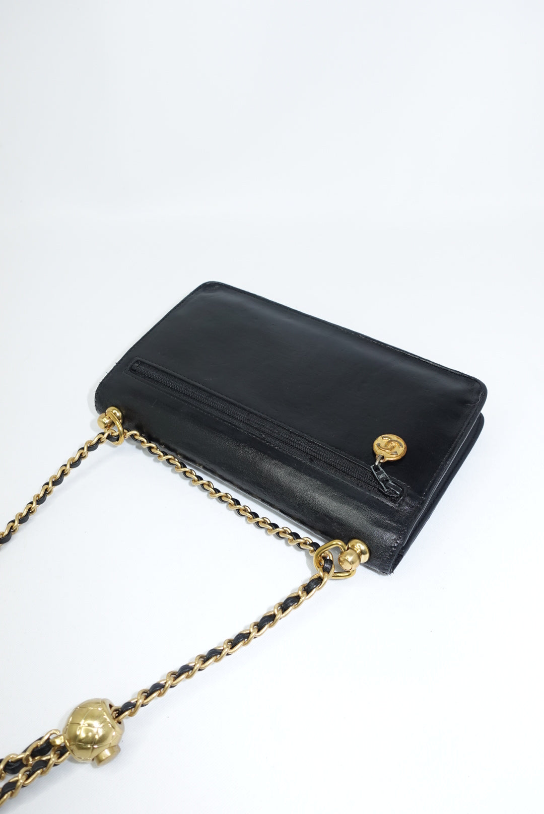 Re-Worked Chanel CC Flap Vintage W.O.C Lambskin