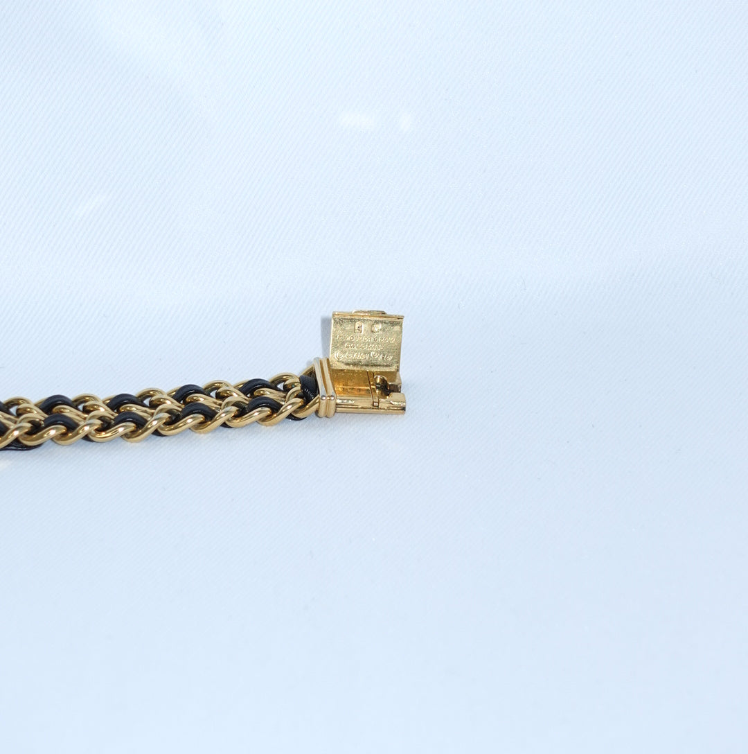 Chanel Vintage Première M Watch Gold and Black