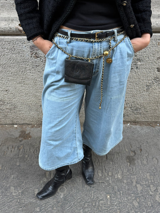 Chanel Re-Worked Vintage Mini Wallet w/ Chain