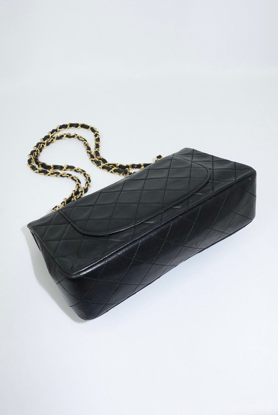 Chanel Vintage Timeless Classic 23 Double Flap Black