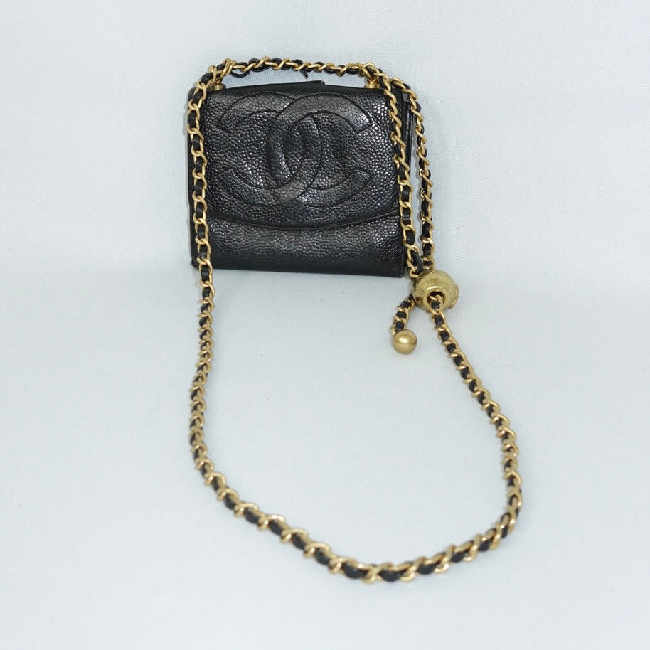 Chanel Mini Wallet w/ Chain
