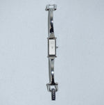 Gucci 1500L White Dial Silver-Tone Quartz Watch