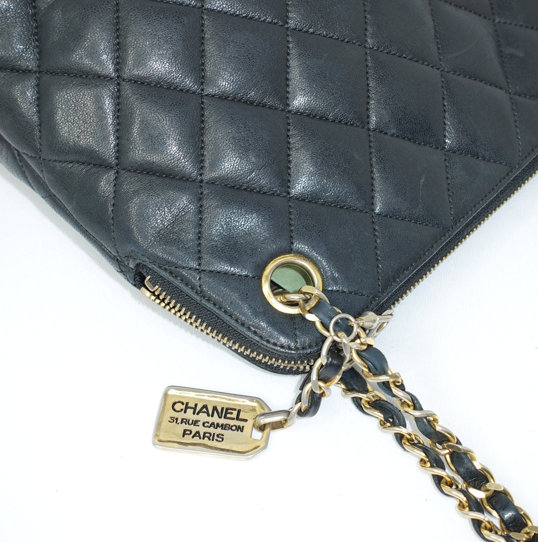 Chanel Quilted Dome Shoulder Bag