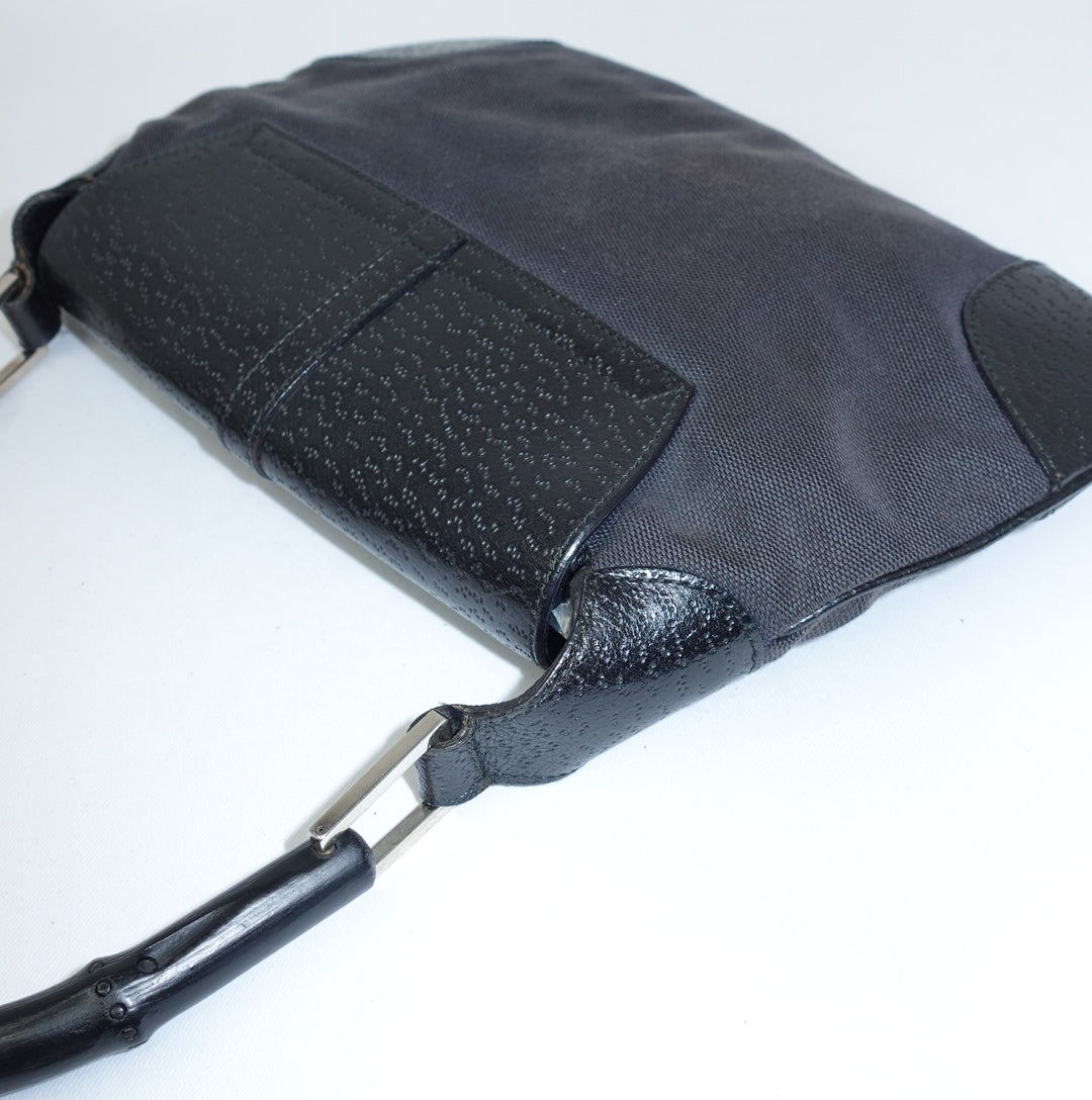 Gucci Black Jackie w/ Bamboo Handle