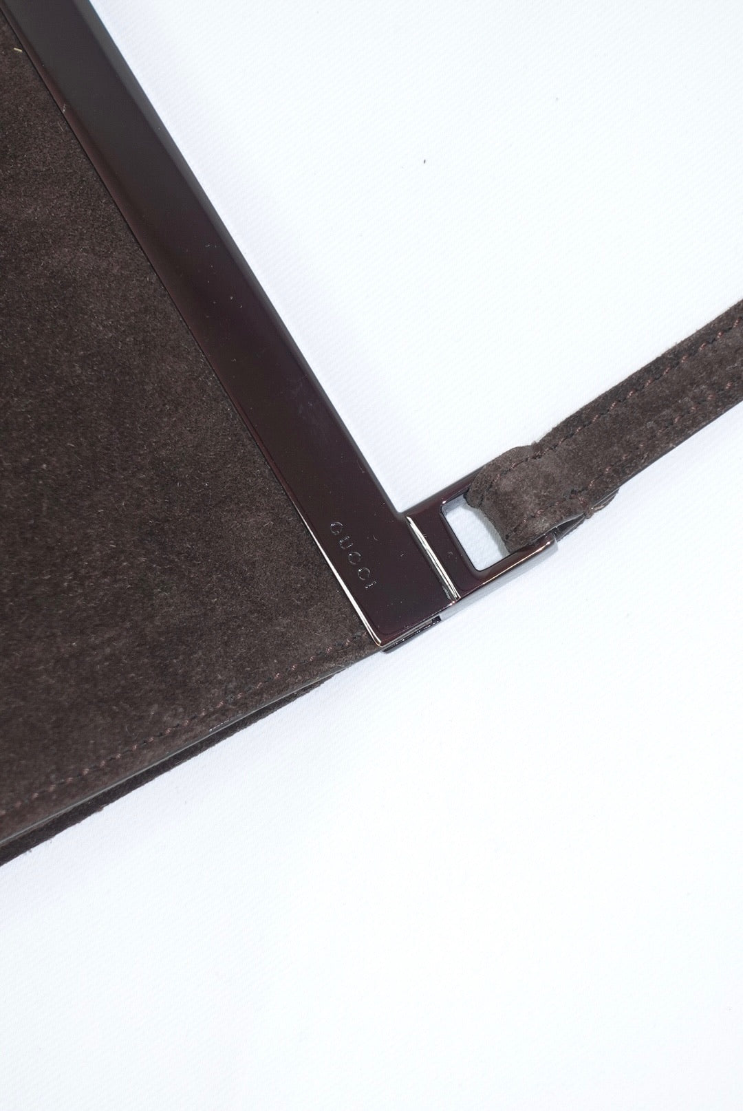 Gucci Brown Suede Vintage Mini Bag