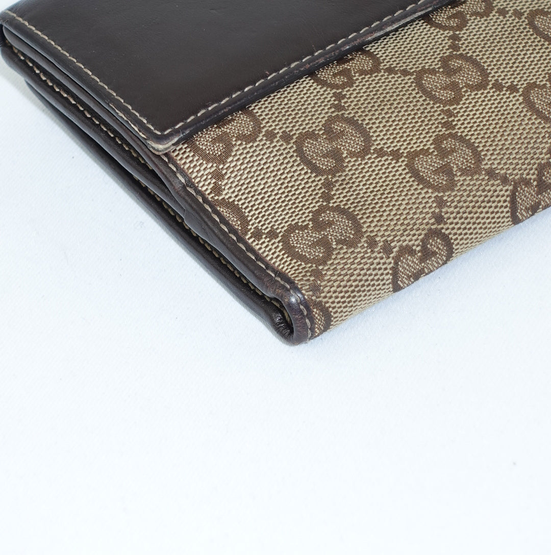 Gucci Brown Monogram Wallet