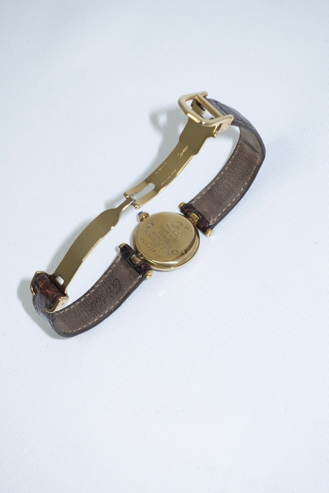 Cartier Must Vendôme 24mm  Gold Toned Vintage Watch