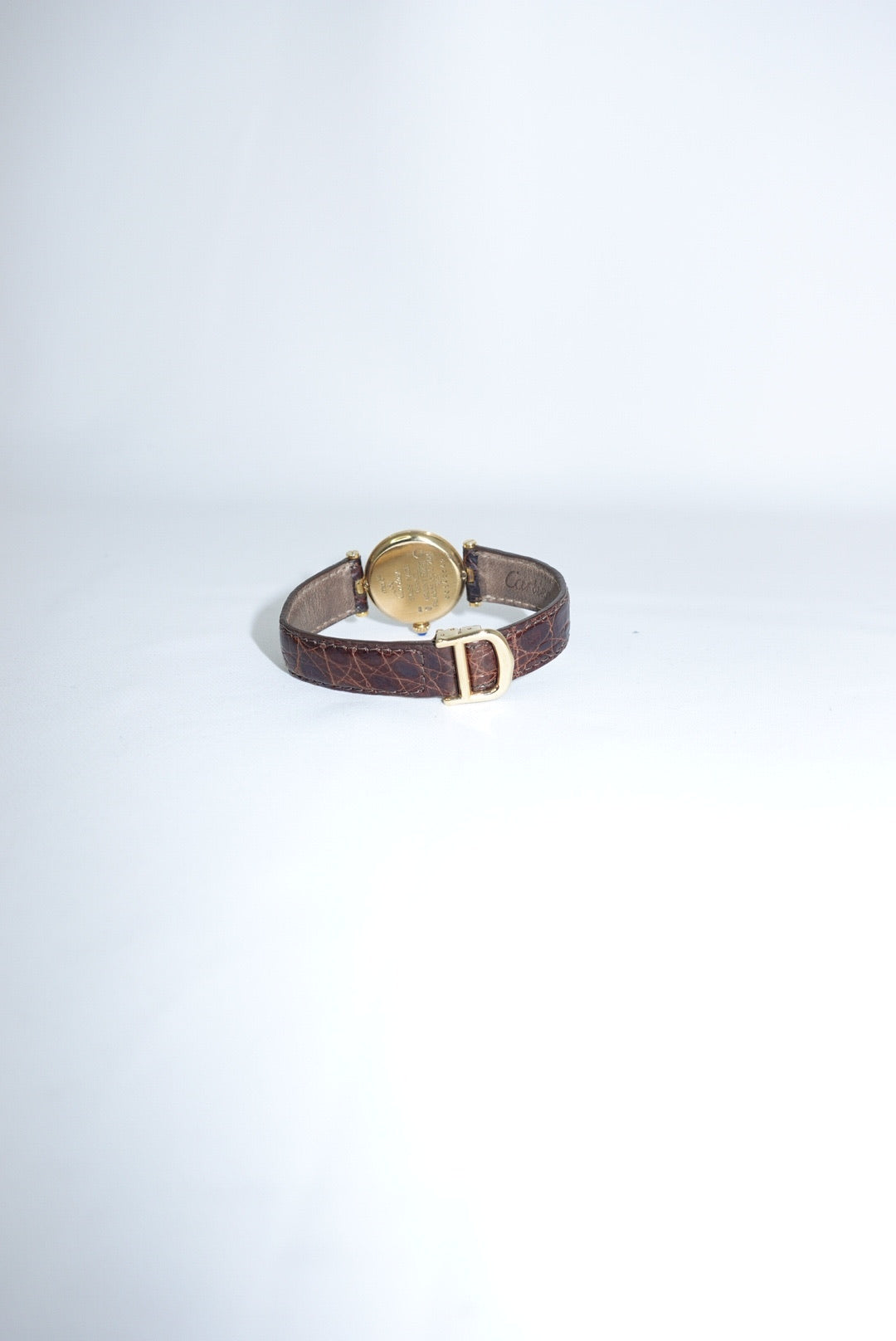 Cartier Must Vendôme 24mm  Gold Toned Vintage Watch