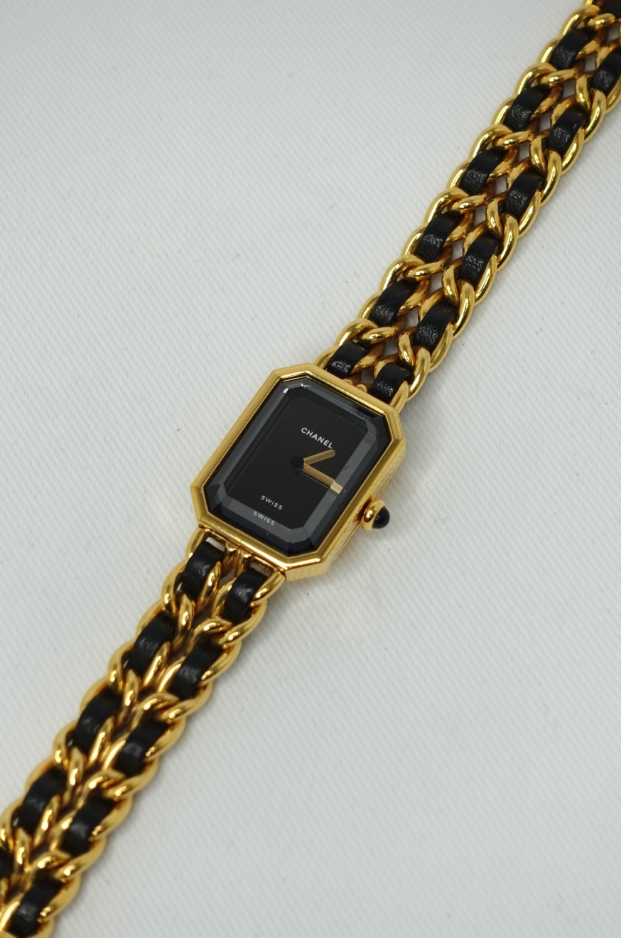172. Chanel Vintage Watch Premiere L 20mm 1987