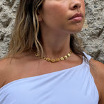 Givenchy Vintage Gold-Toned Logo Link Necklace