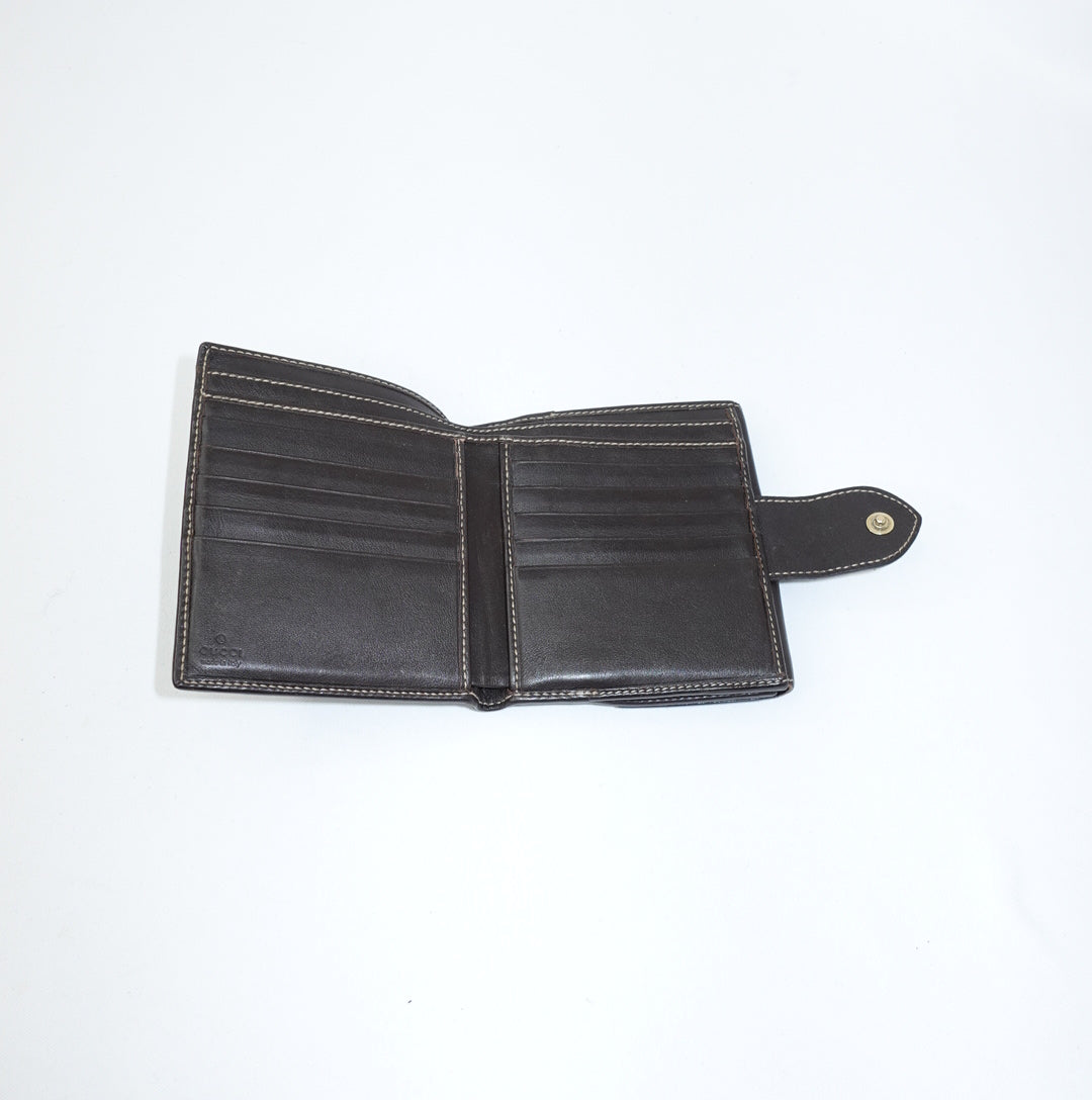 Gucci Brown Monogram Wallet