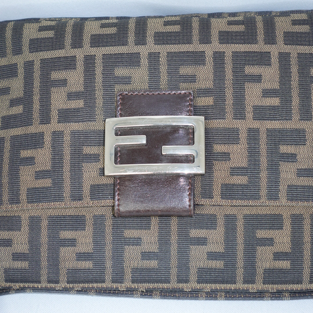 Fendi Baguette Tote Zucca