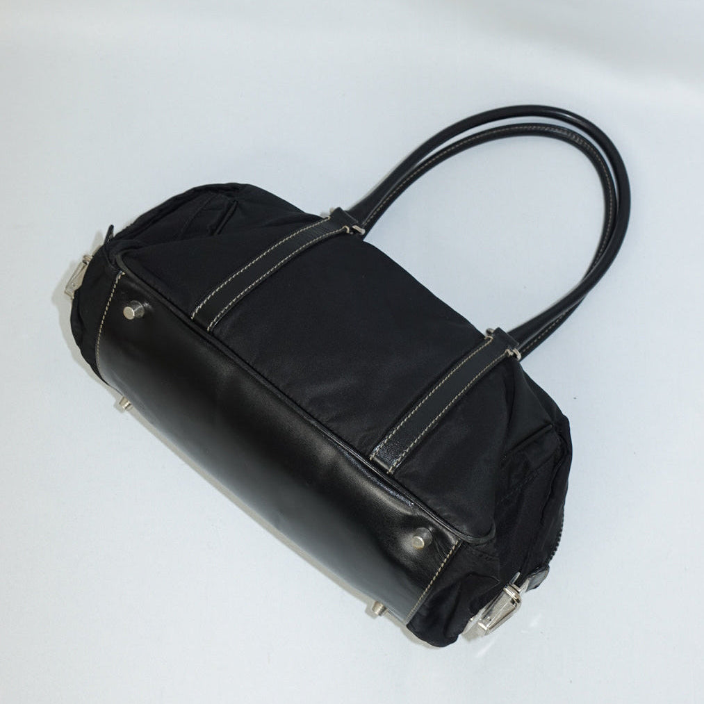 Prada Nylon Black Shoulder Bag