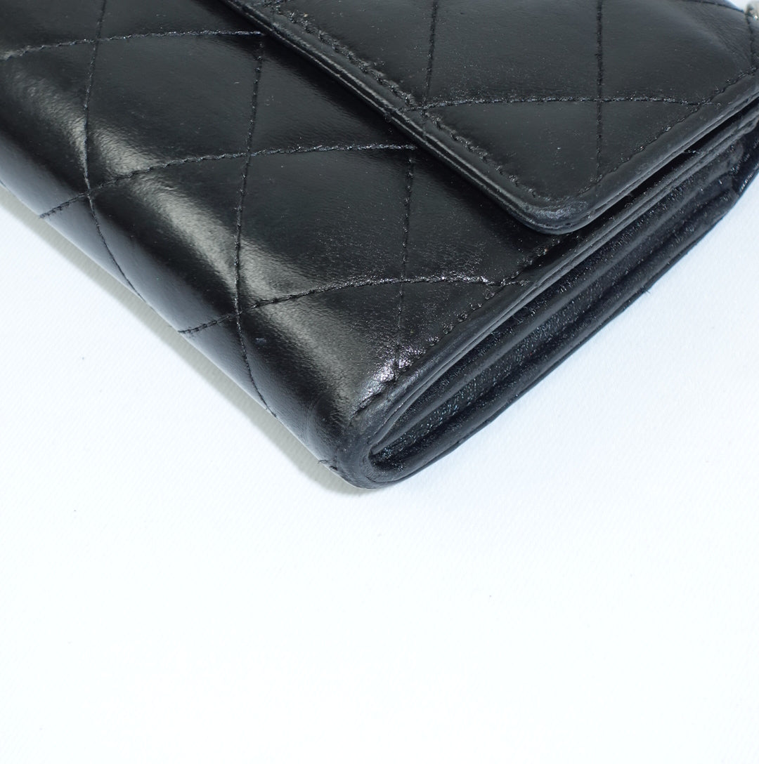 Chanel Black Wallet On Chain