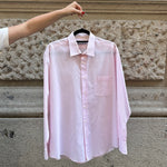 Yves Saint Laurent Baby Pink Vintage Shirt Oversized Fit