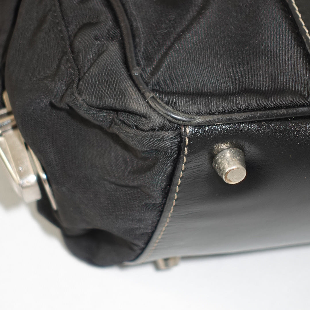Prada Nylon Black Shoulder Bag