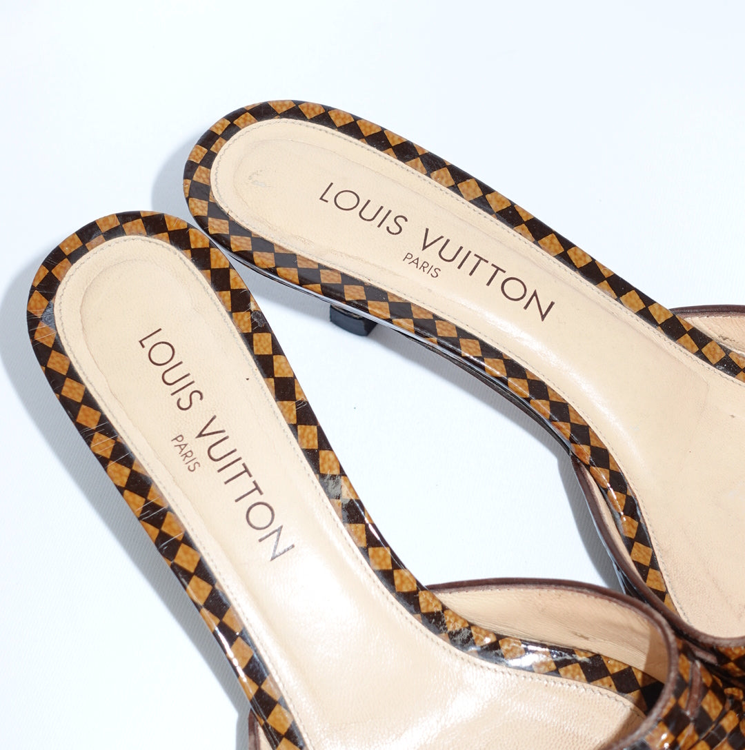 Louis Vuitton Damier Mules 39.5