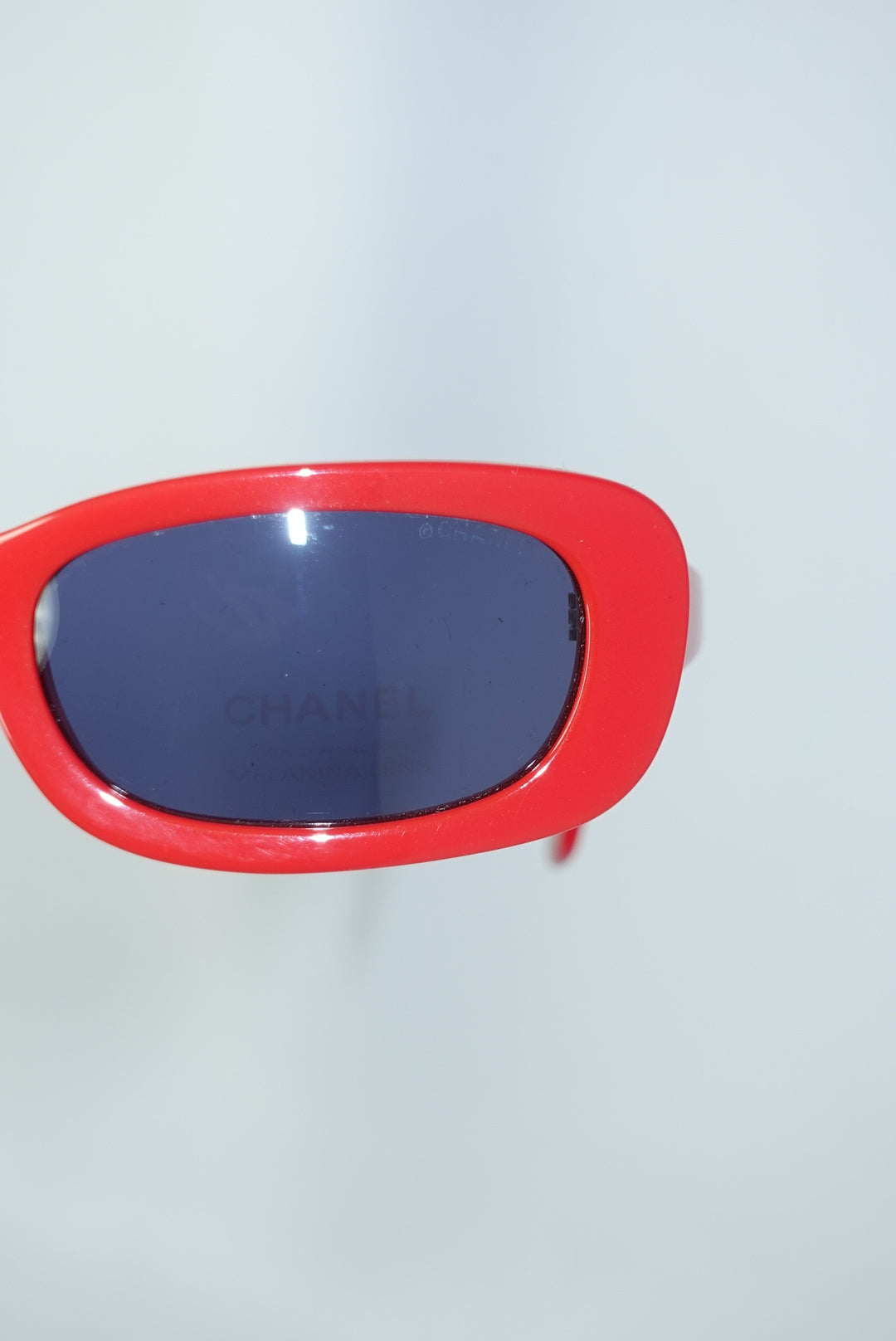 Chanel Vintage Red Sunglasses