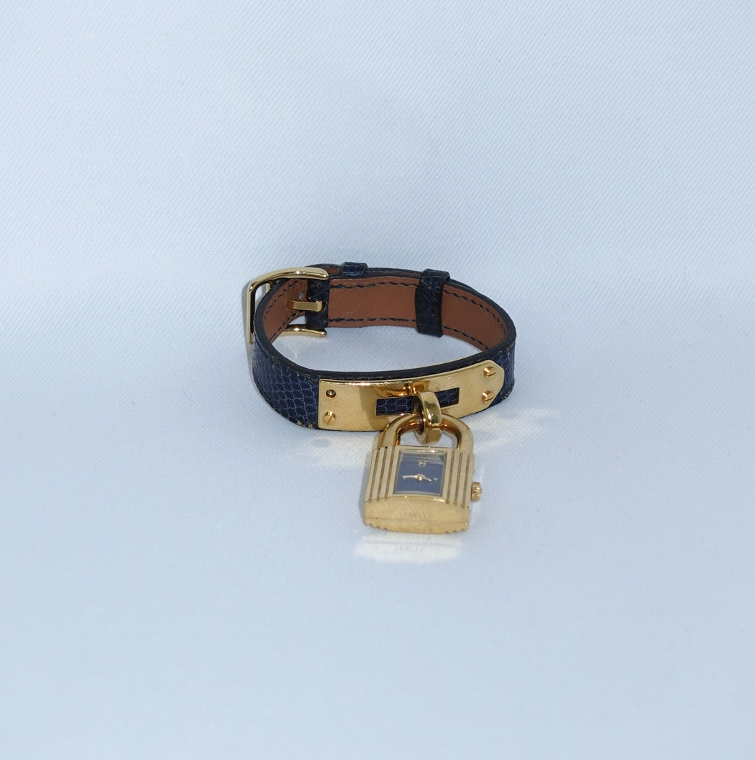Hermès Navy Kelly Watch