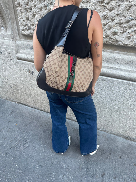 Gucci Vintage Jackie Brown Shoulder Bag