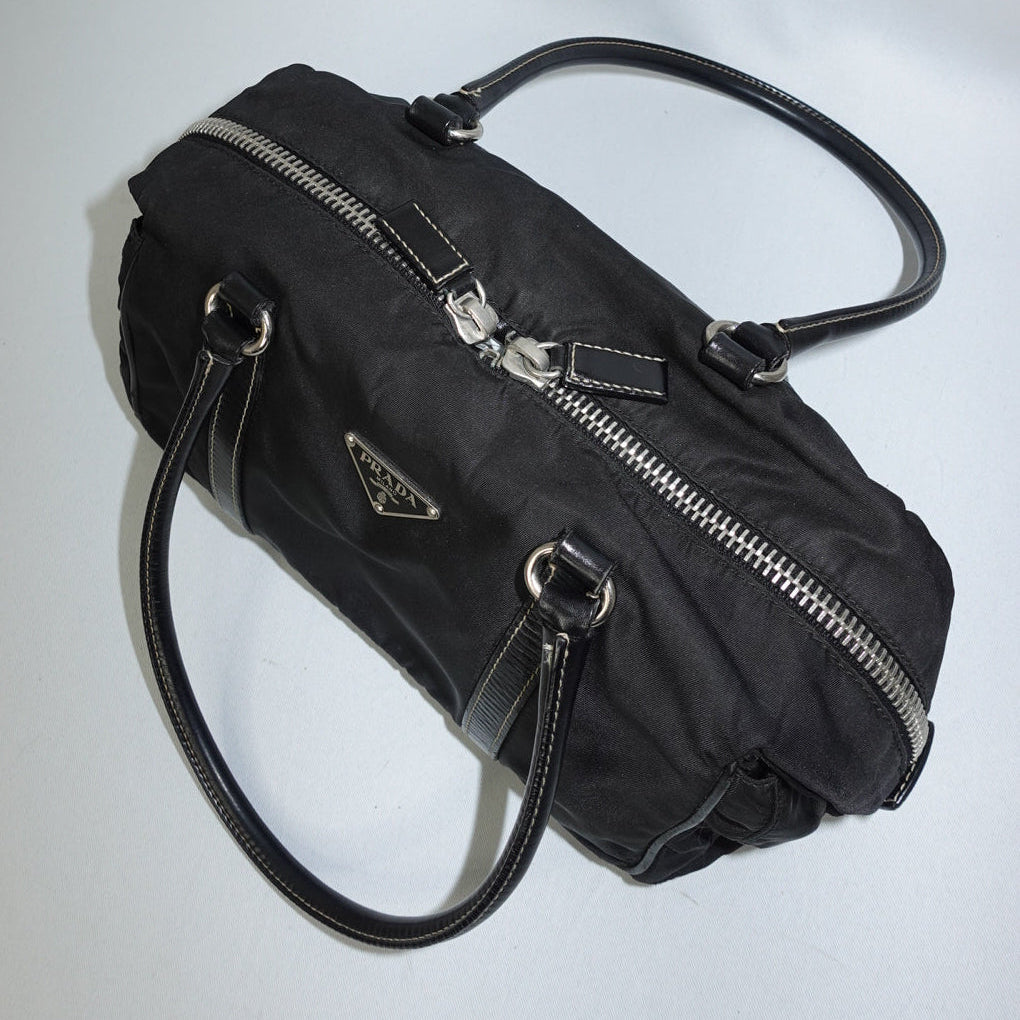 Prada Nylon Black Shoulder Bag