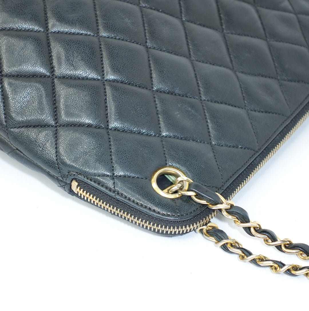 Chanel Quilted Dome Shoulder Bag