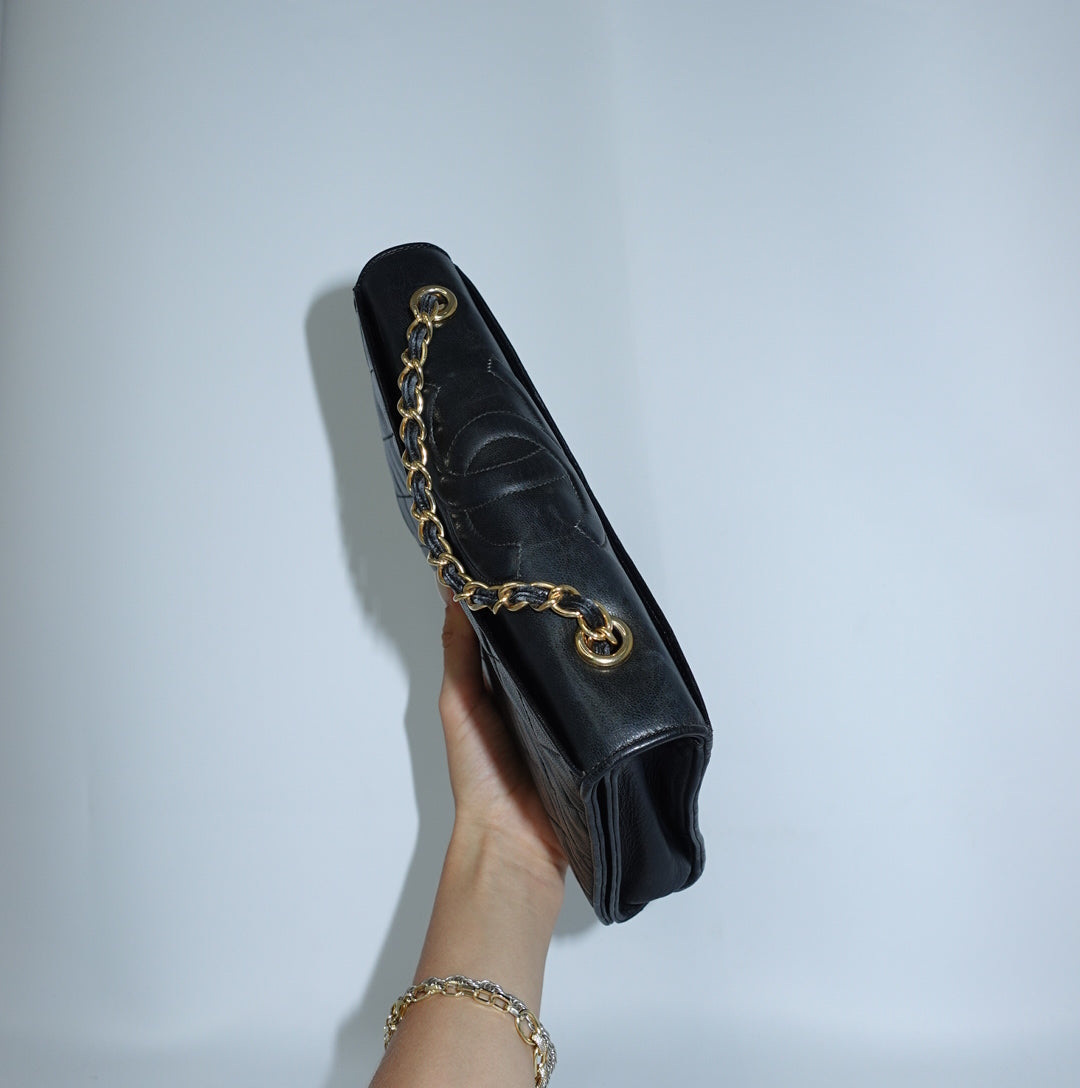 Chanel Camera Bag Top Embossed Logo