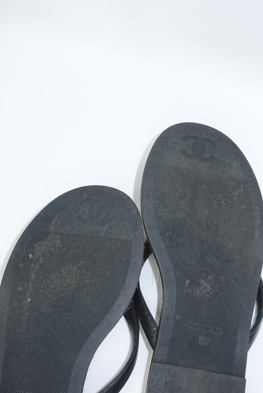 Chanel Black Vintage Espadrilles Sandals