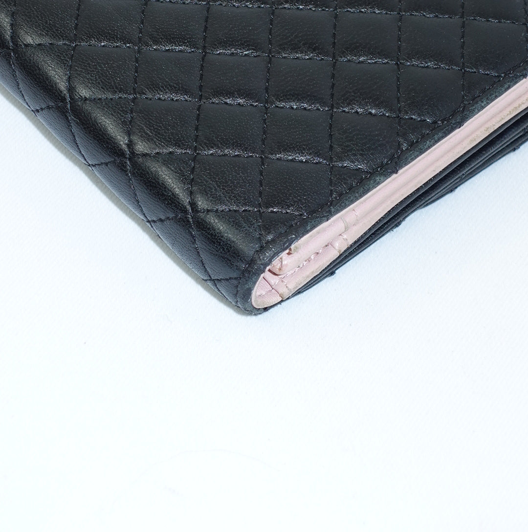 Chanel Black Wallet w/Chain