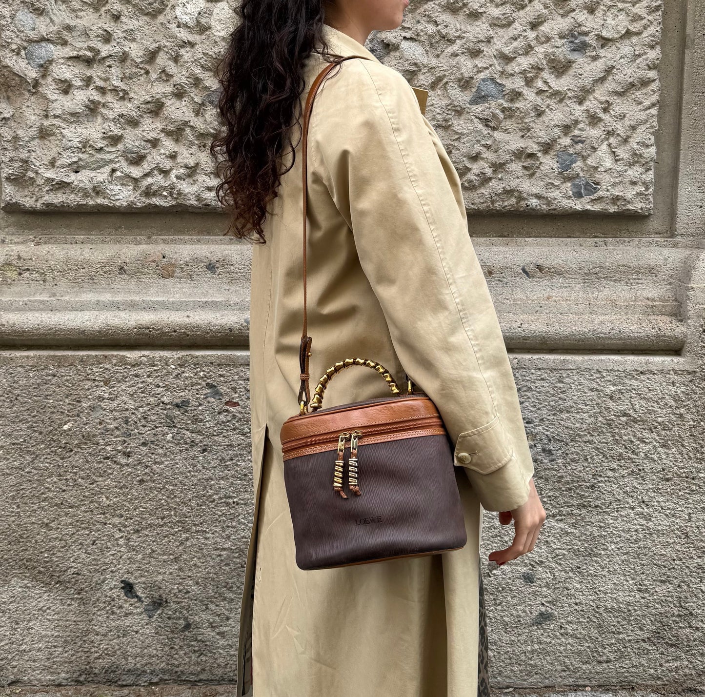 Burberry Vintage Trench lungo beige