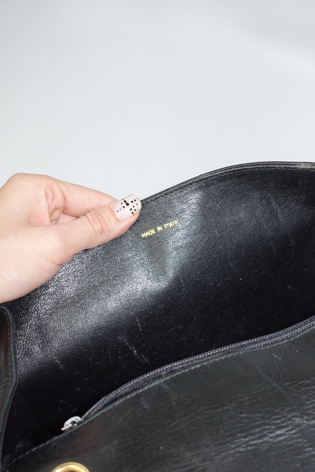 Chanel Vintage Embroidered CC Logo Camera Bag