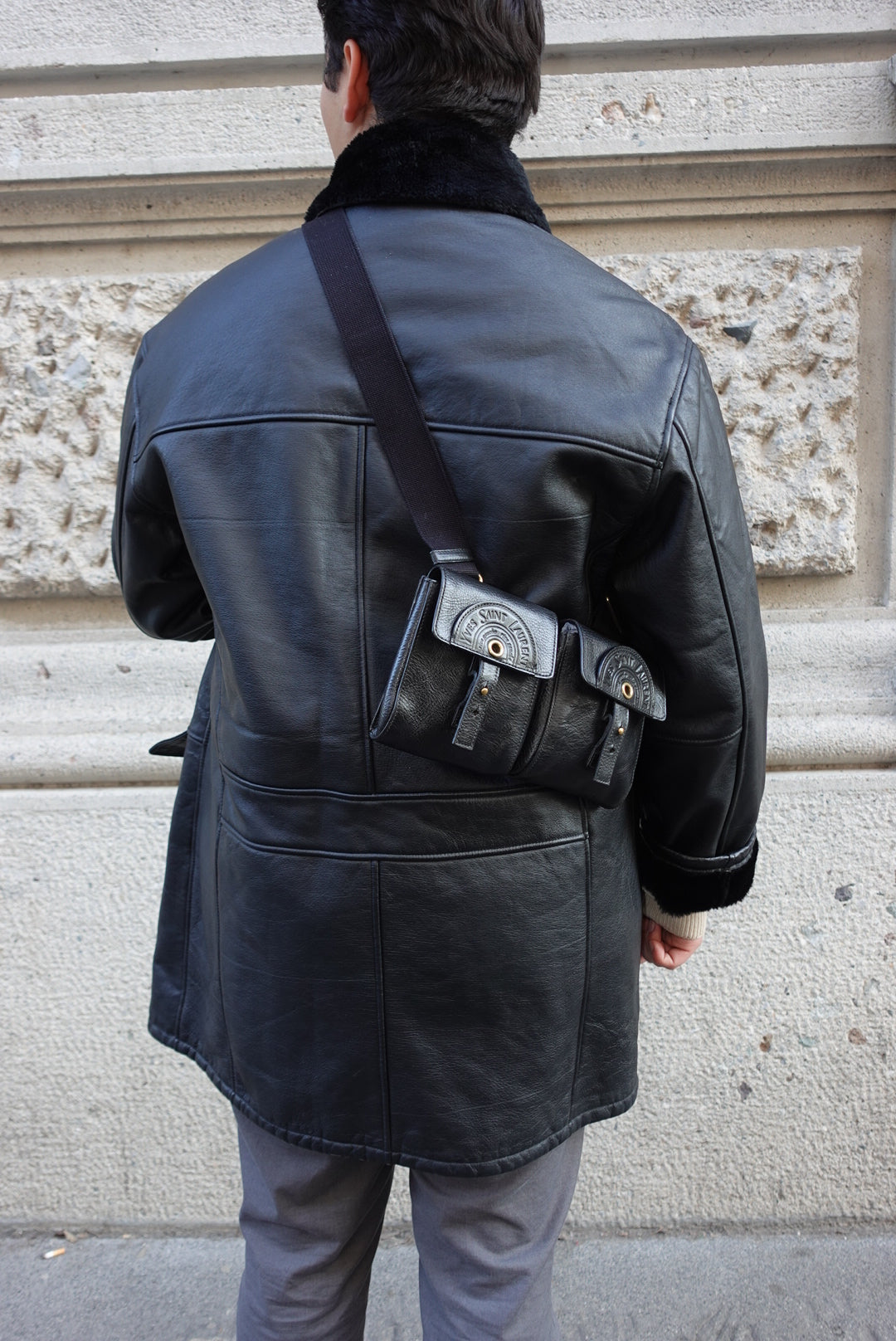 Yves Saint Laurent Vintage Black Bandoulière