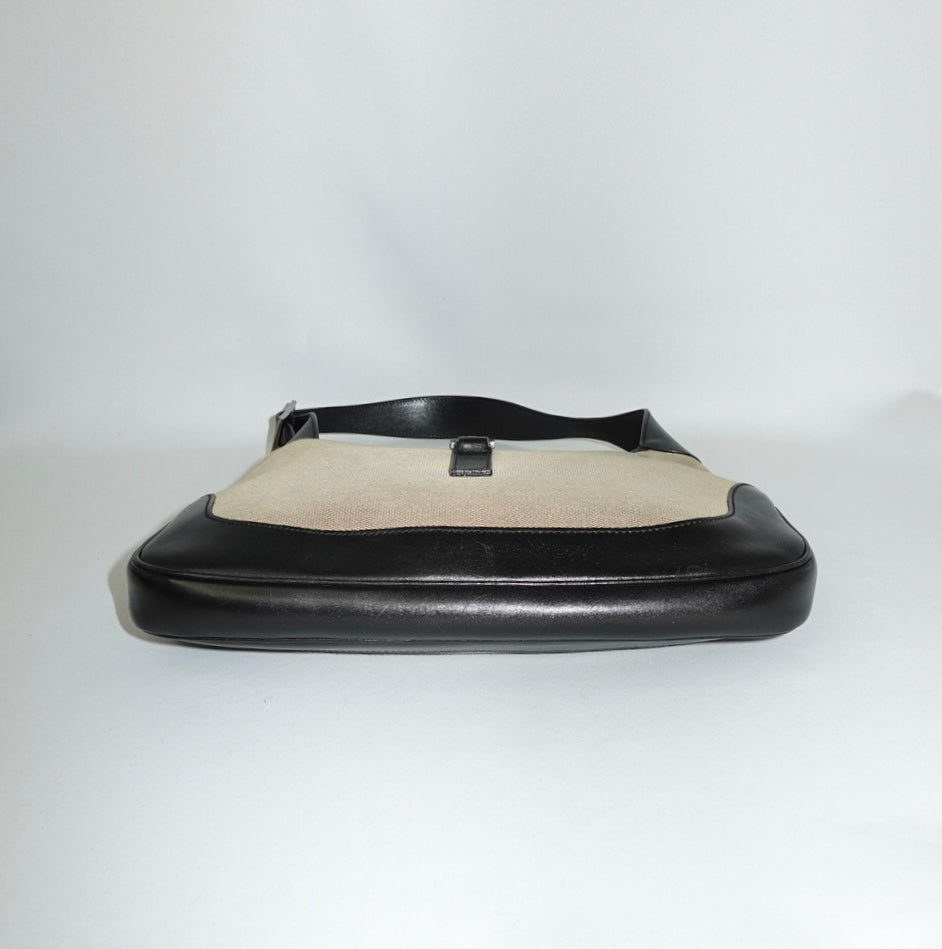 Gucci Jackie Black & Beige Bag