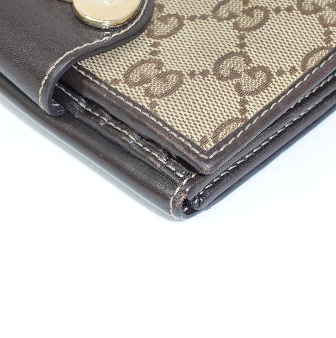 Gucci Brown Monogram Wallet