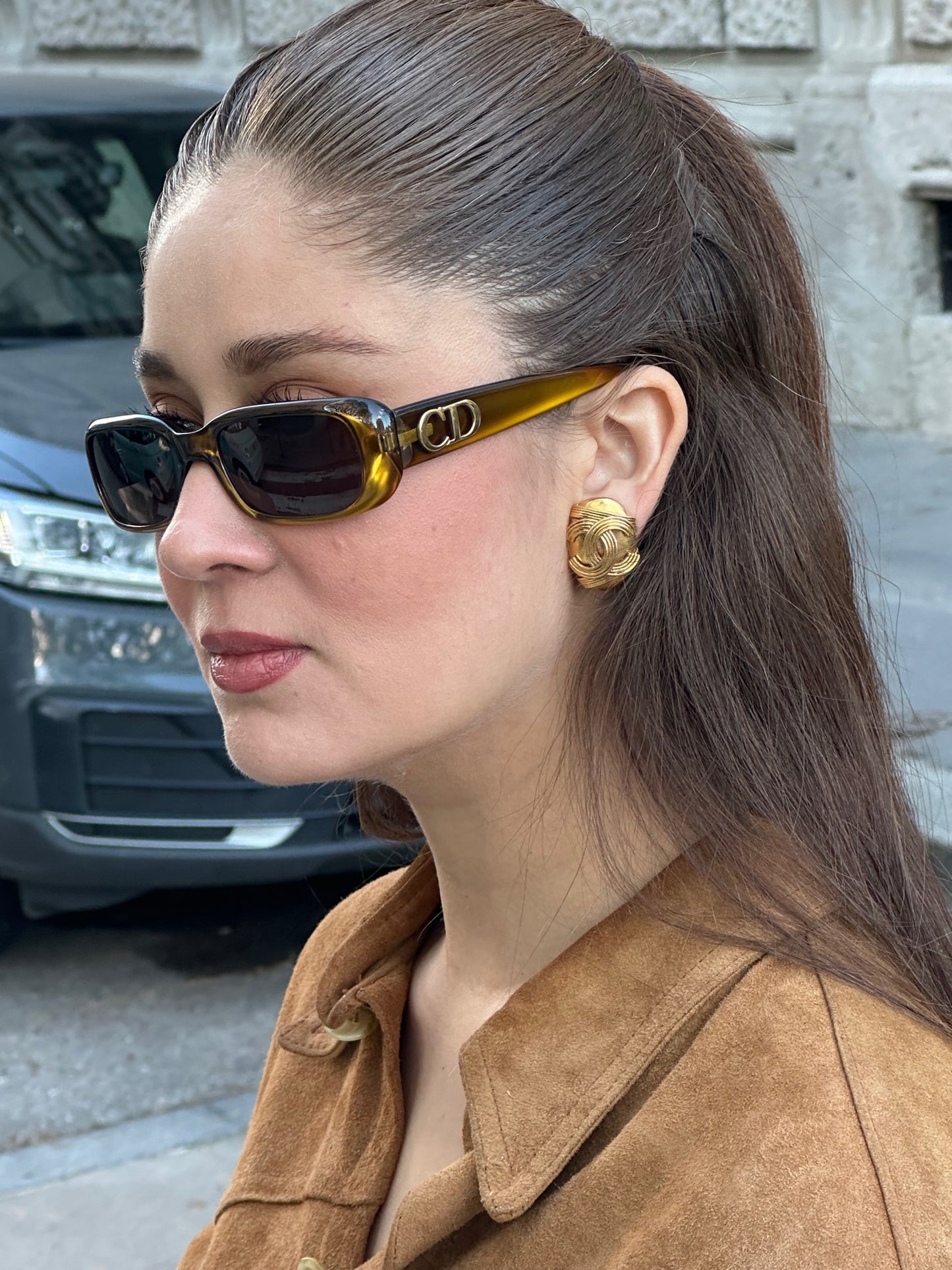 Chanel Vintage Clip Earrings 1995