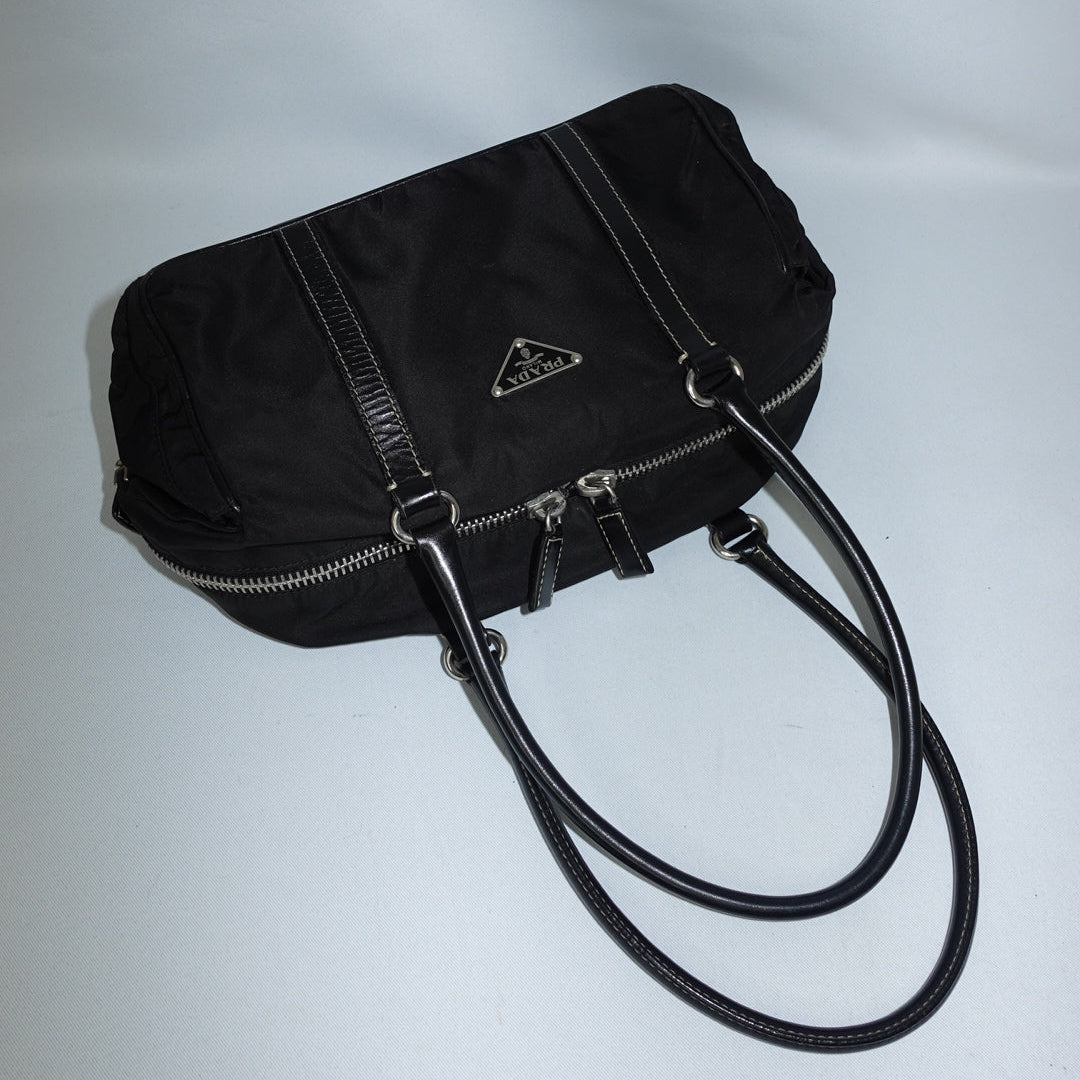 Prada Nylon Black Shoulder Bag