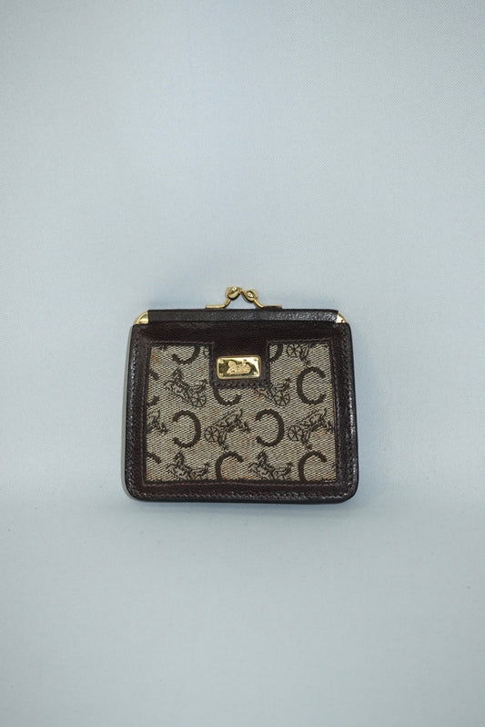 Celine Horse Carriage Macadam Vintage Wallet