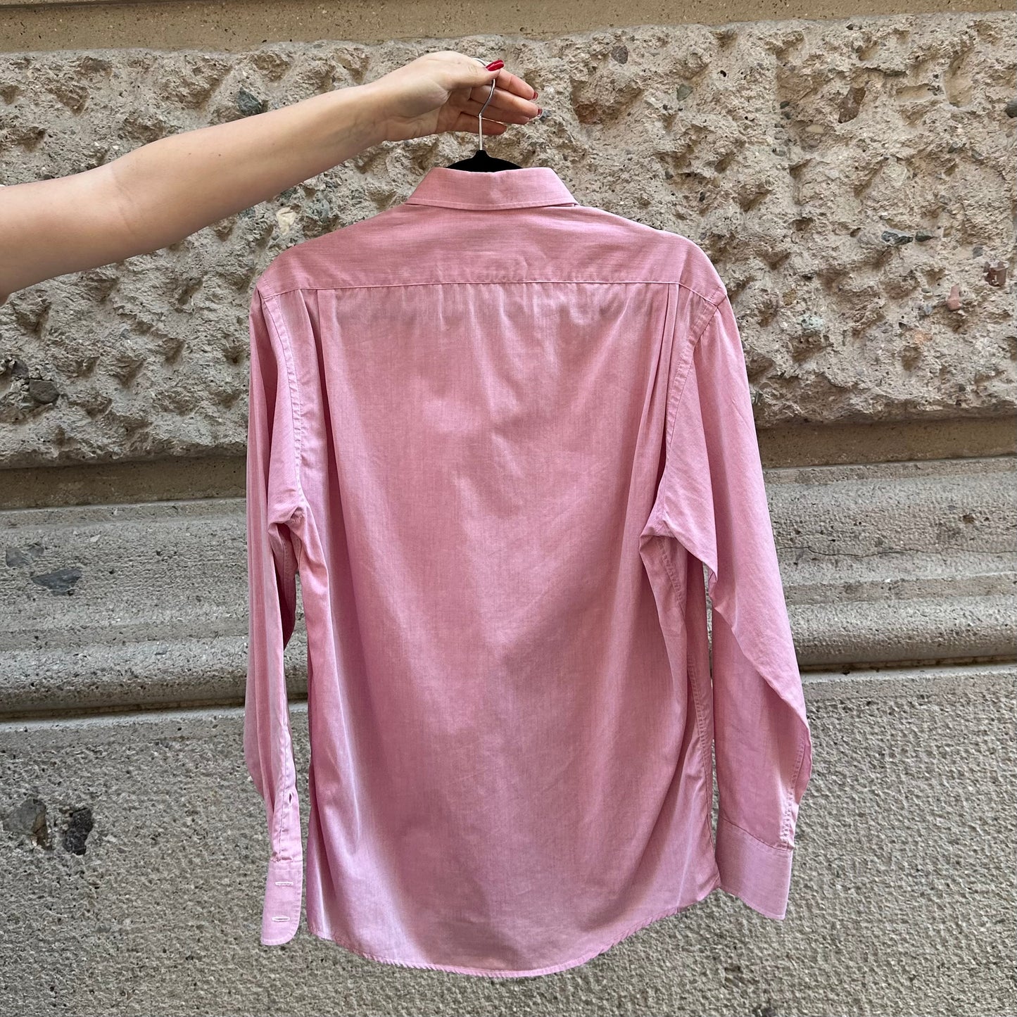 Yves Saint Laurent Vintage Shirt Pink Statement Piece
