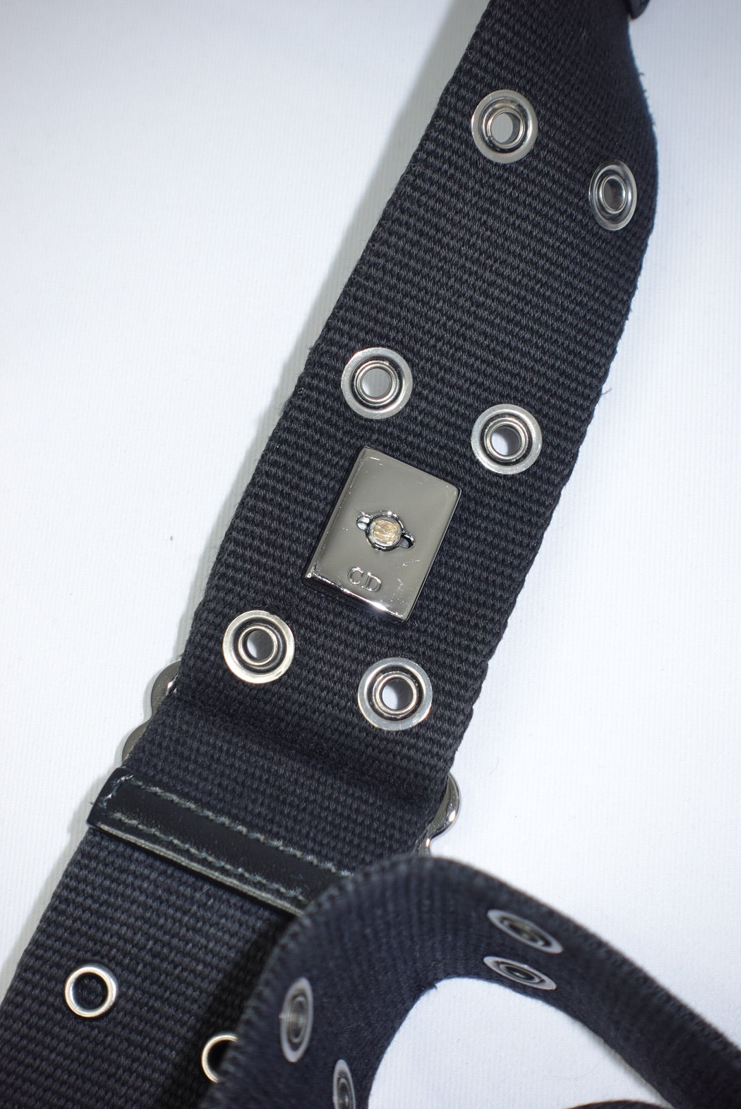 Christian Dior Vintage Hobo Monogram Black Bag