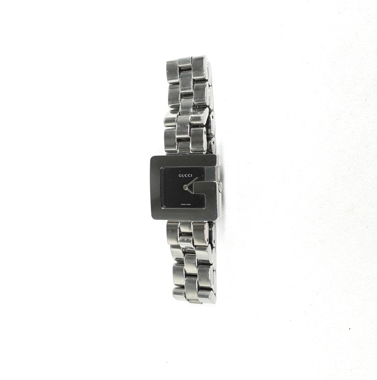 Gucci 3600L Black dial Silver Watch