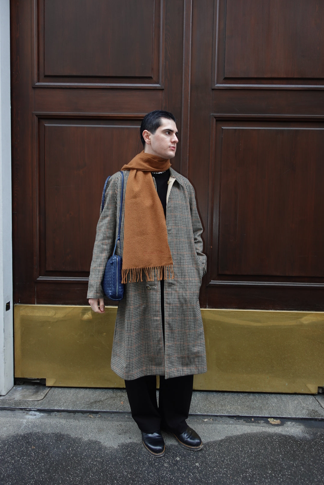 Christian Dior Vintage Caramel Scarf