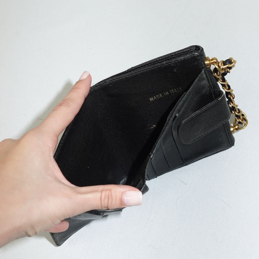 Chanel Mini Wallet w/ Chain