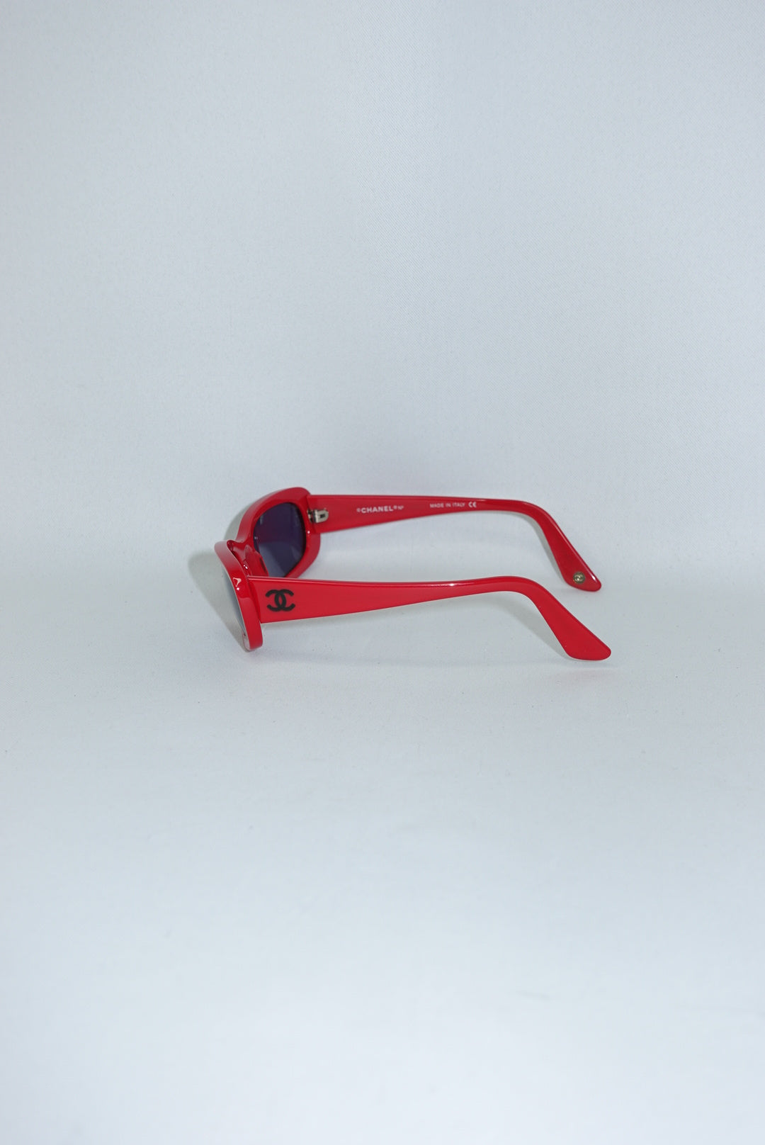Chanel Red Sunglasses