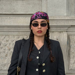 Christian Dior Vintage Black Sunglasses Y2K Slim Design