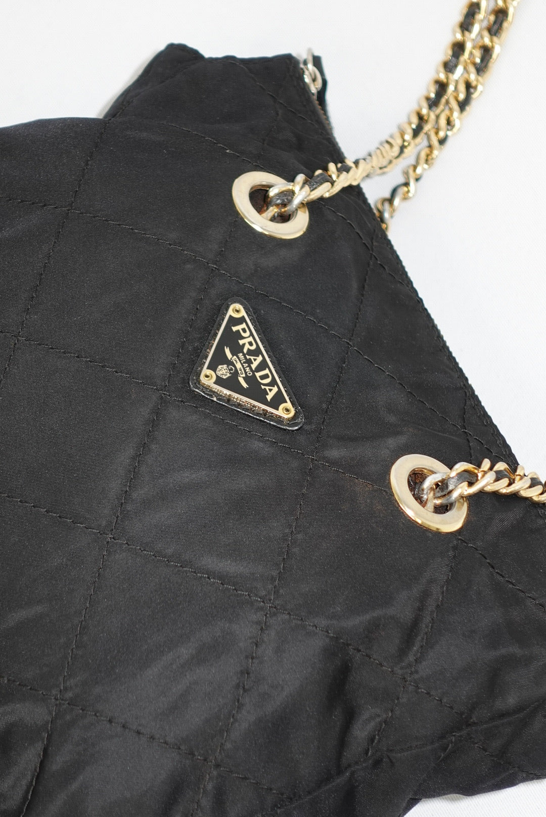 Prada Vintage Black Nylon Bag – 1986 First Edition