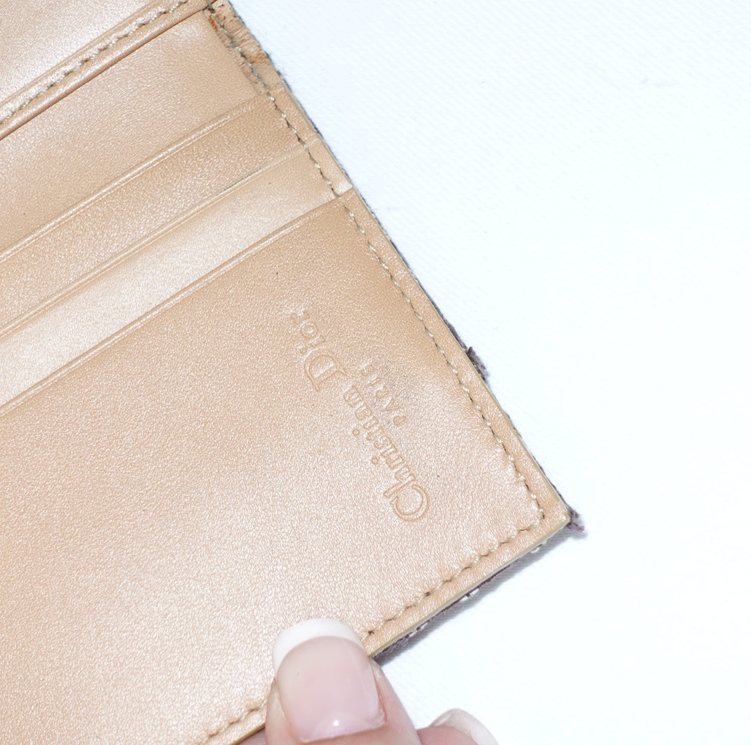 Dior Brown Monogram Wallet